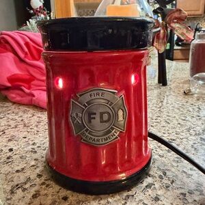Scentsy Red Fire Department Wax Warmer